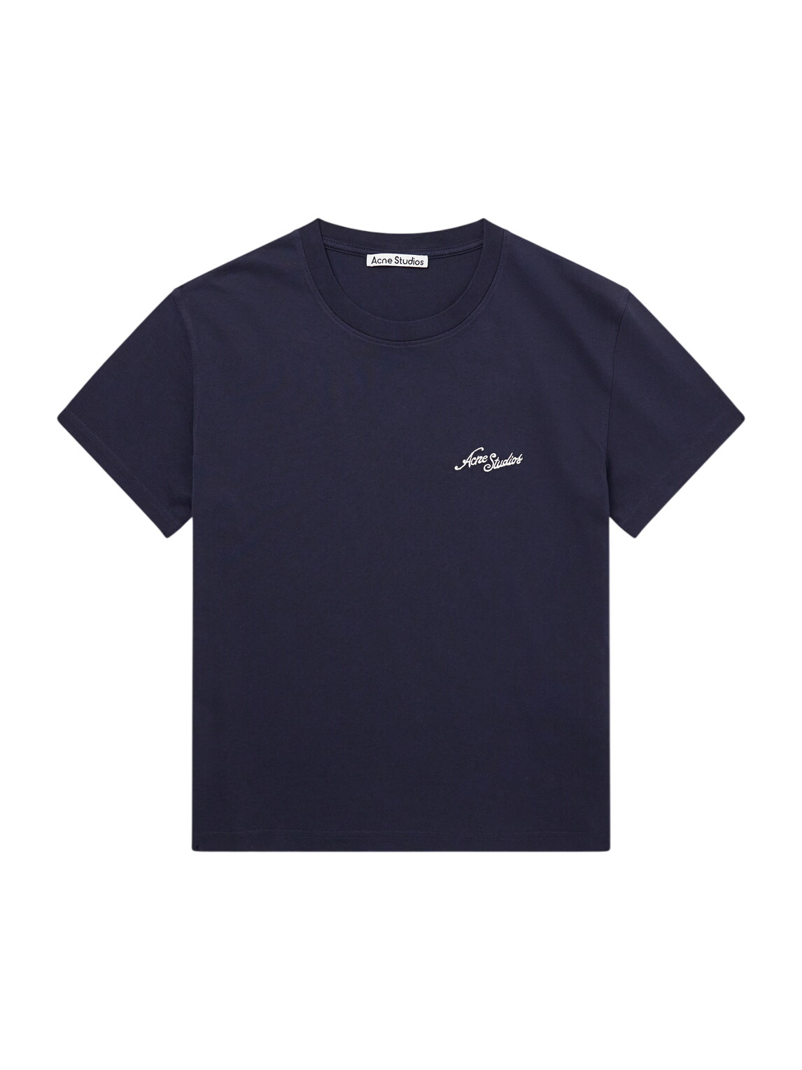 最安値！Acne Studios Edden U 1996 ロゴ Tシャツ Acne Studios - Edden U 1996 Oversized Logo-Print Distressed Cotton