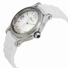 Chopard Happy Sport Diamond White Matte Dial Ladies Watch 278582-3001