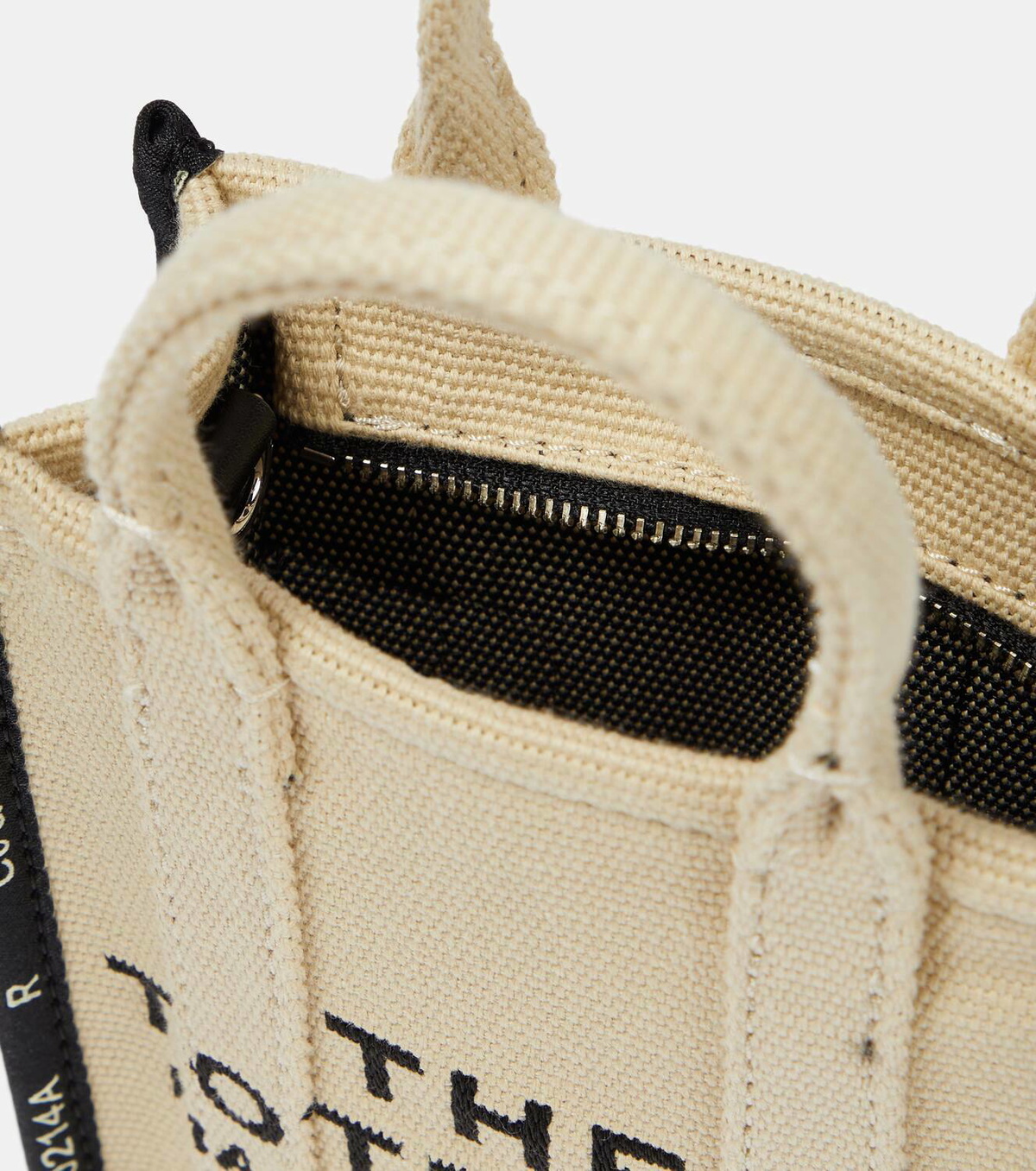 Marc Jacobs The Jacquard canvas phone pouch Marc Jacobs