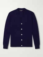 Begg & Co - Heriot Cashmere Cardigan - Blue