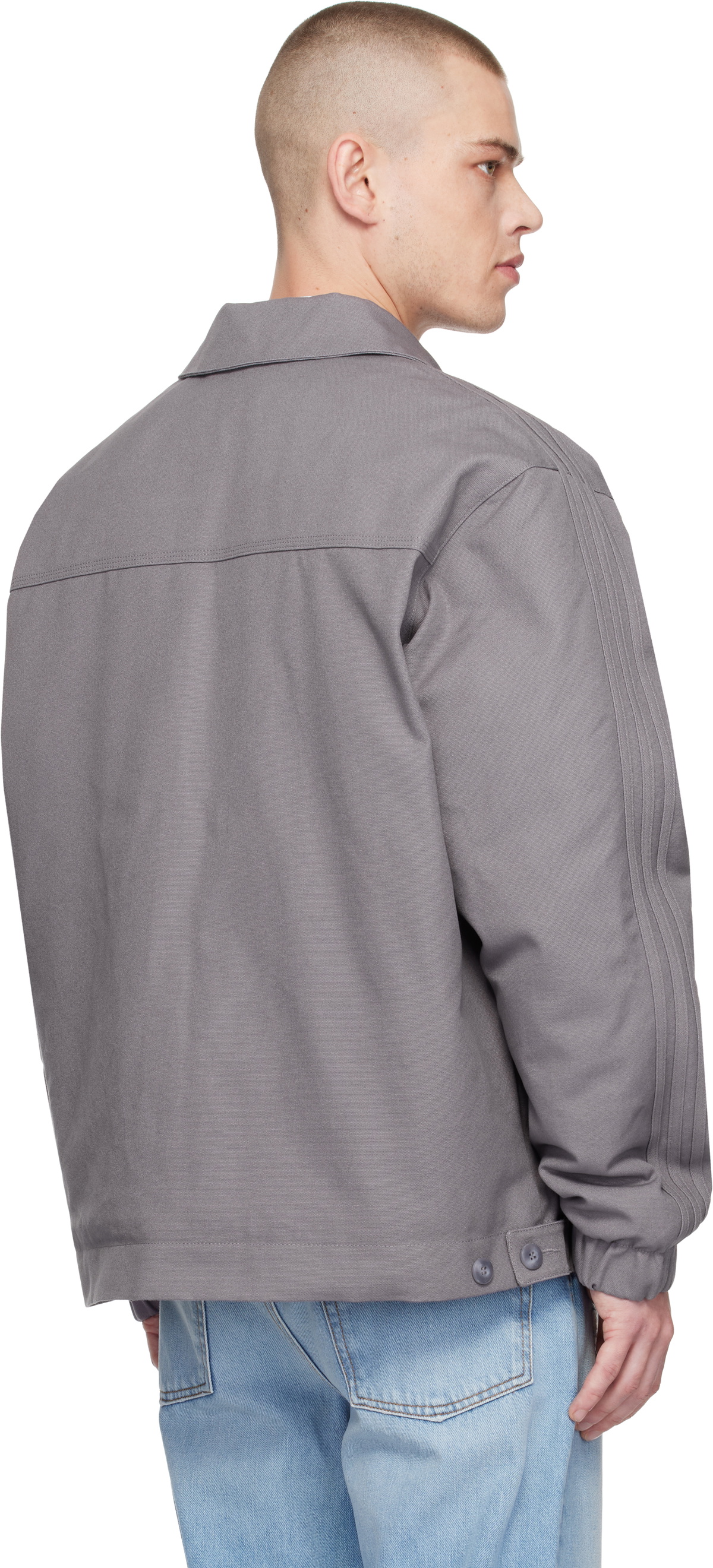 adidas Originals Gray Premium Essentials Padded Jacket