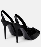 Tom Ford Slingback satin pumps