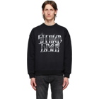 Second/Layer Black Outline Sweatshirt