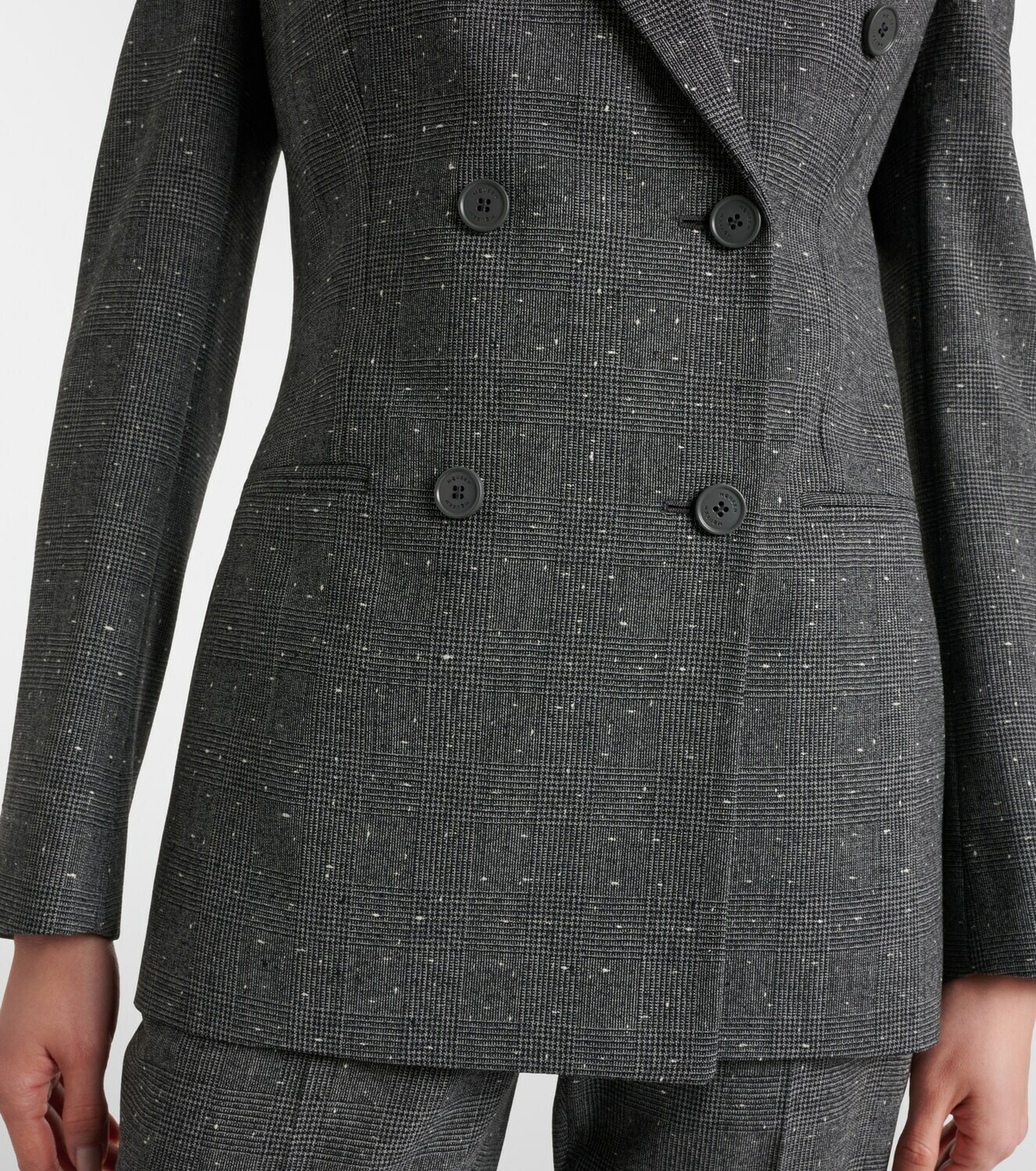 McQueen Prince of Wales check wool blazer