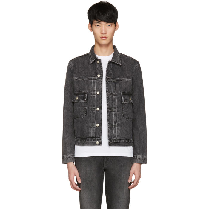 Photo: PS by Paul Smith Grey Denim Western Jacket