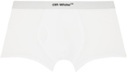 Off-White Three-Pack White Helvetica Boxers