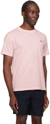Stone Island Pink Patch T-Shirt