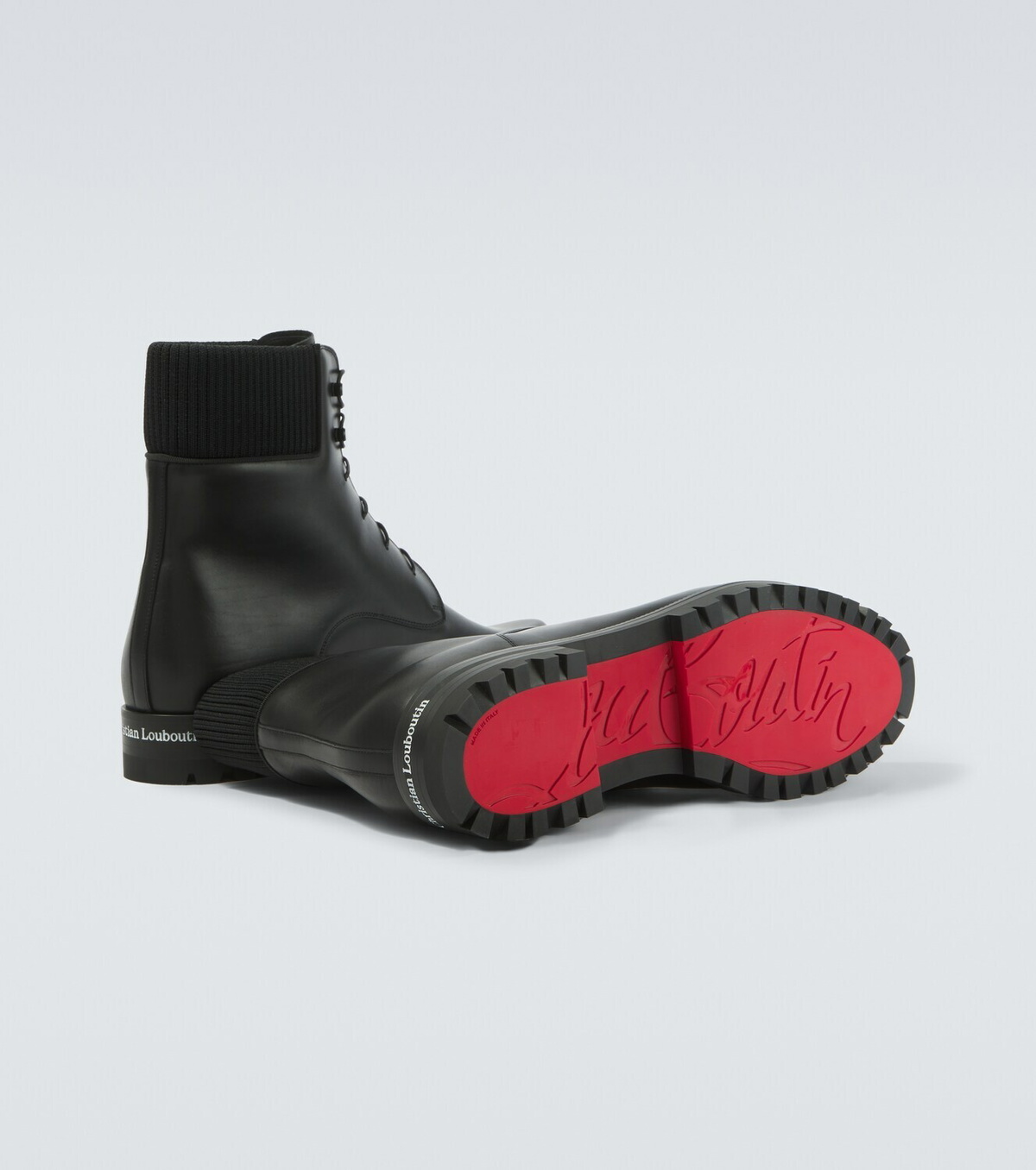 Christian Louboutin Trapman TCT 2 leather lace-up boots