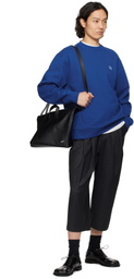 ADER error Blue Sig; TRS Tag 01 Sweatshirt