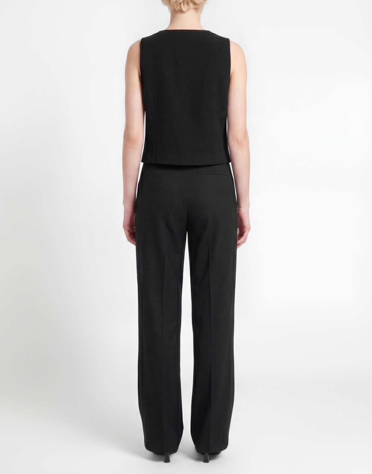 Circolo 1901 Womens Tailored Vest in Black