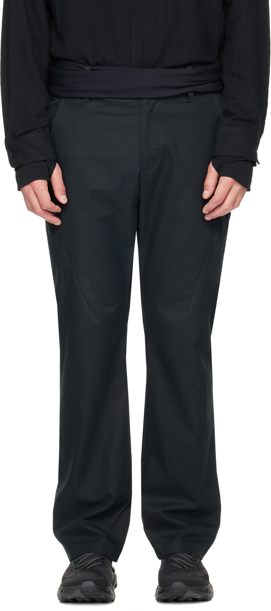 POST ARCHIVE FACTION (PAF) Black Climber Trousers