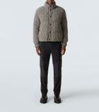 Moncler Grenoble Après Ski virgin wool down jacket