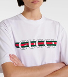 Gucci Logo cotton jersey T-shirt