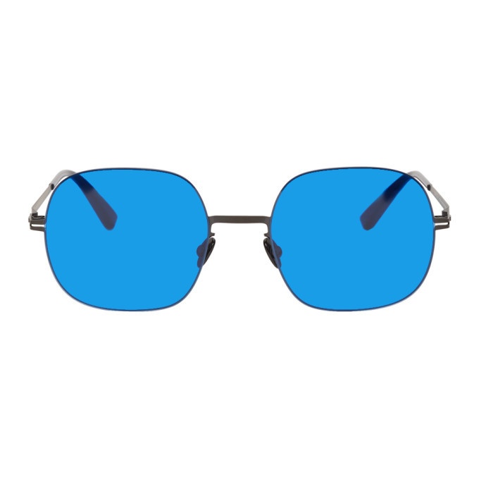 Photo: Mykita Blue Gold Momo Sunglasses