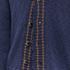 Barena Men's Chunky Cardigan in Navy