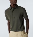 Loro Piana Brenna cotton piqué polo shirt