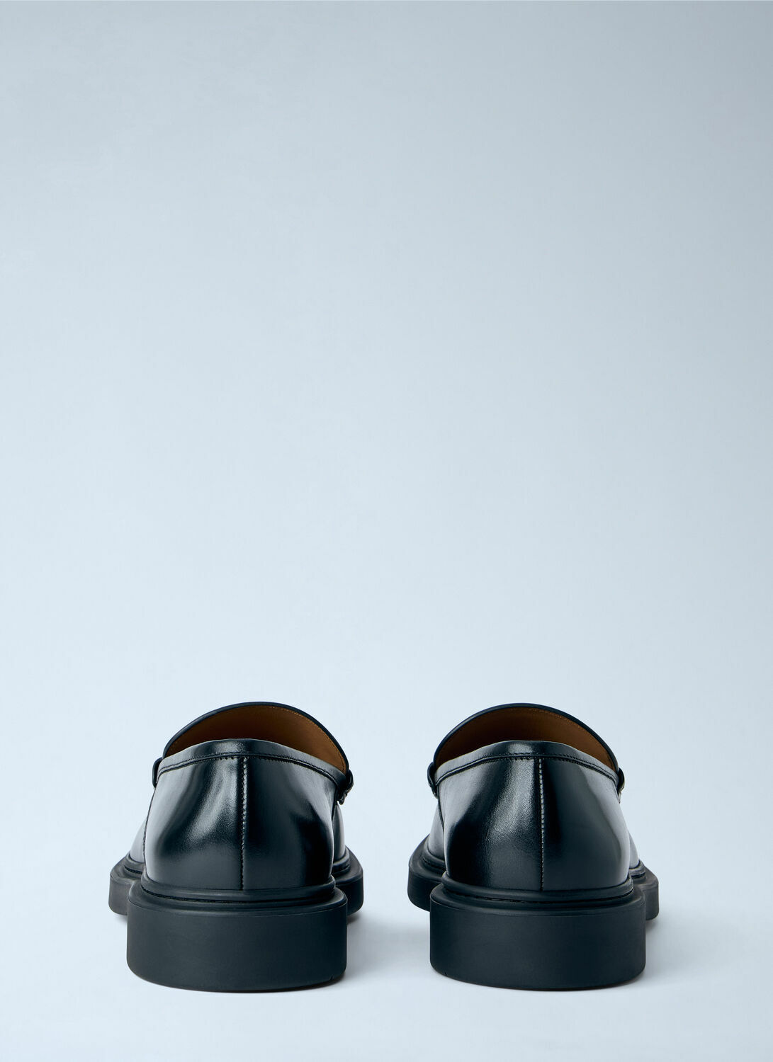 Jil Sander Brushed Leather Loafers