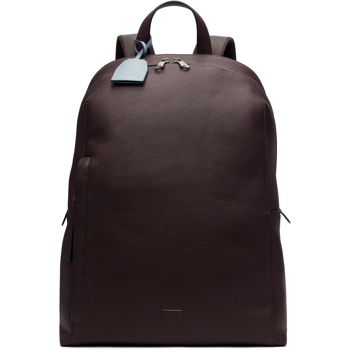 Paul Smith Burgundy Leather Backpack