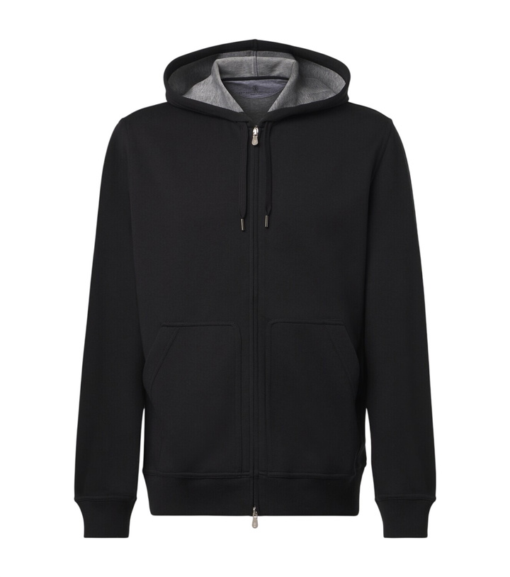 Photo: Brunello Cucinelli Cotton-blend hoodie