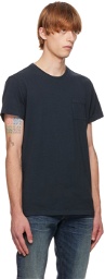 RRL Navy Garment-Dyed T-Shirt
