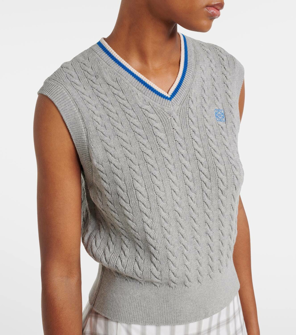 Loewe Cotton sweater vest