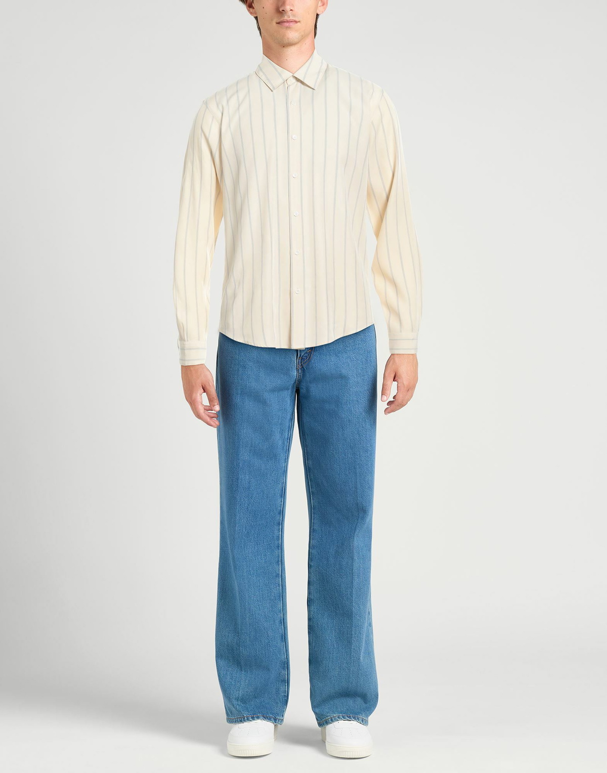 Sandro Mens Shirt Ivory