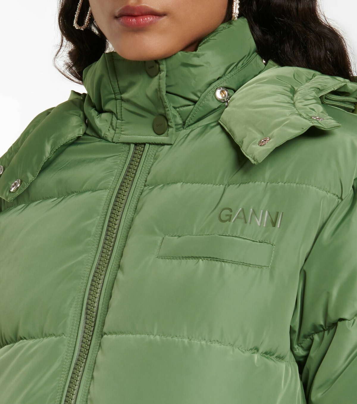 Ganni - Oversized puffer jacket GANNI