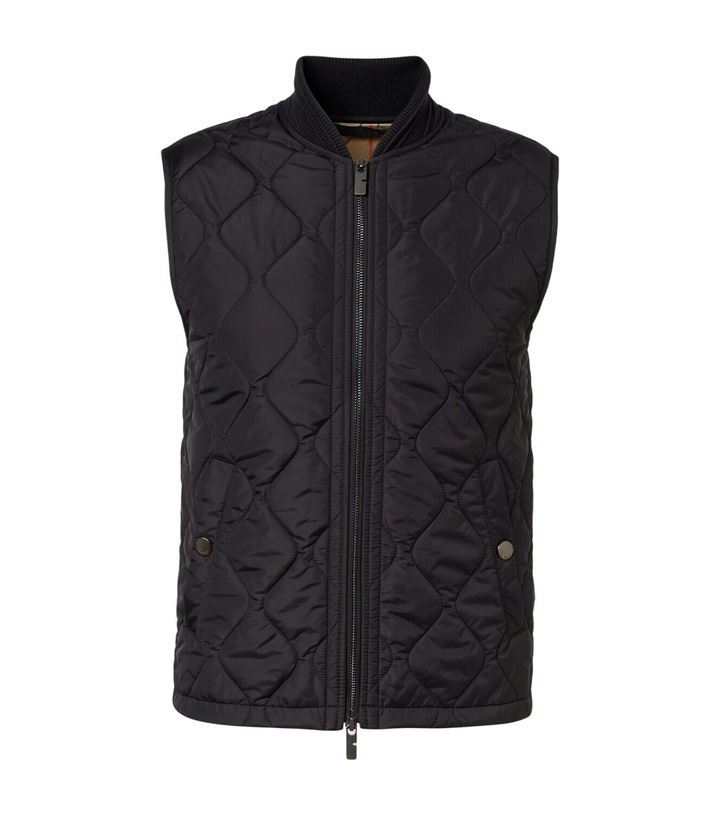 Photo: Burberry Quilted vest