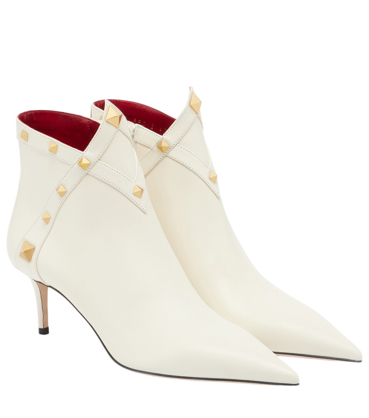 Photo: Valentino Garavani Studdy leather ankle boots