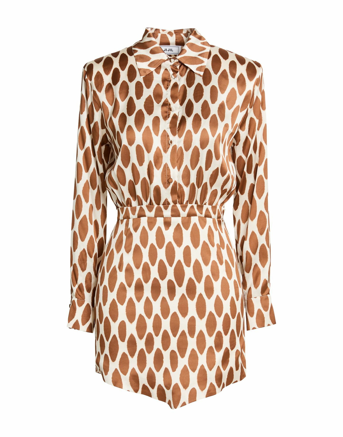 Jijil Womens Mini dress in Brown