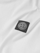 Stone Island - Logo-Appliquéd Cotton-Jersey T-Shirt - White