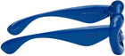 LOEWE Blue Inflated Cat-Eye Sunglasses