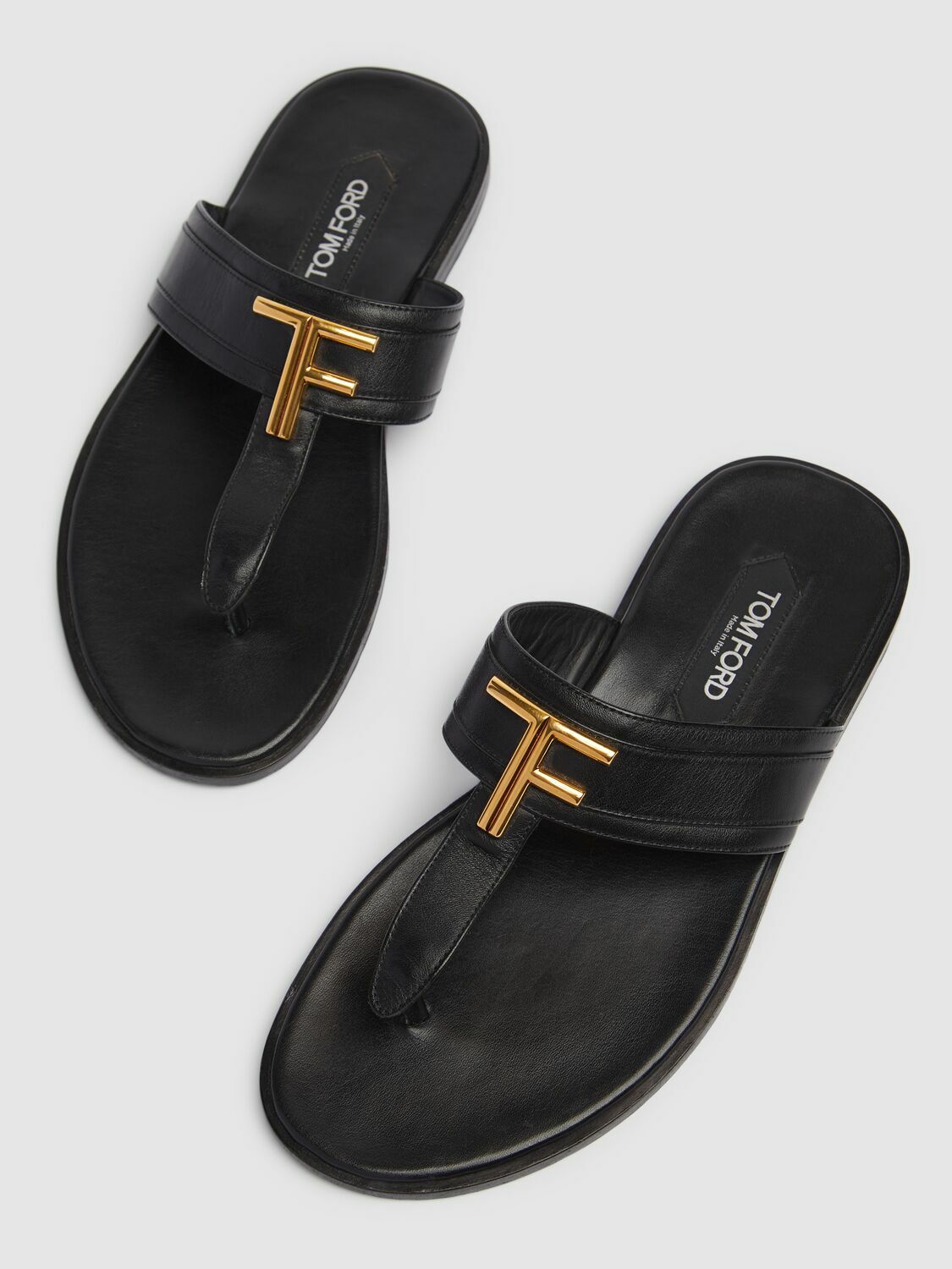 TOM FORD★ブライトン レザー スライド サンダル 送関込 ☆TOM FORD☆ブライトンレザースライド (TOM FORD/サンダル