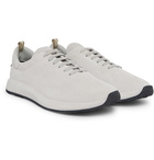 Officine Creative - Race Suede Sneakers - Light gray