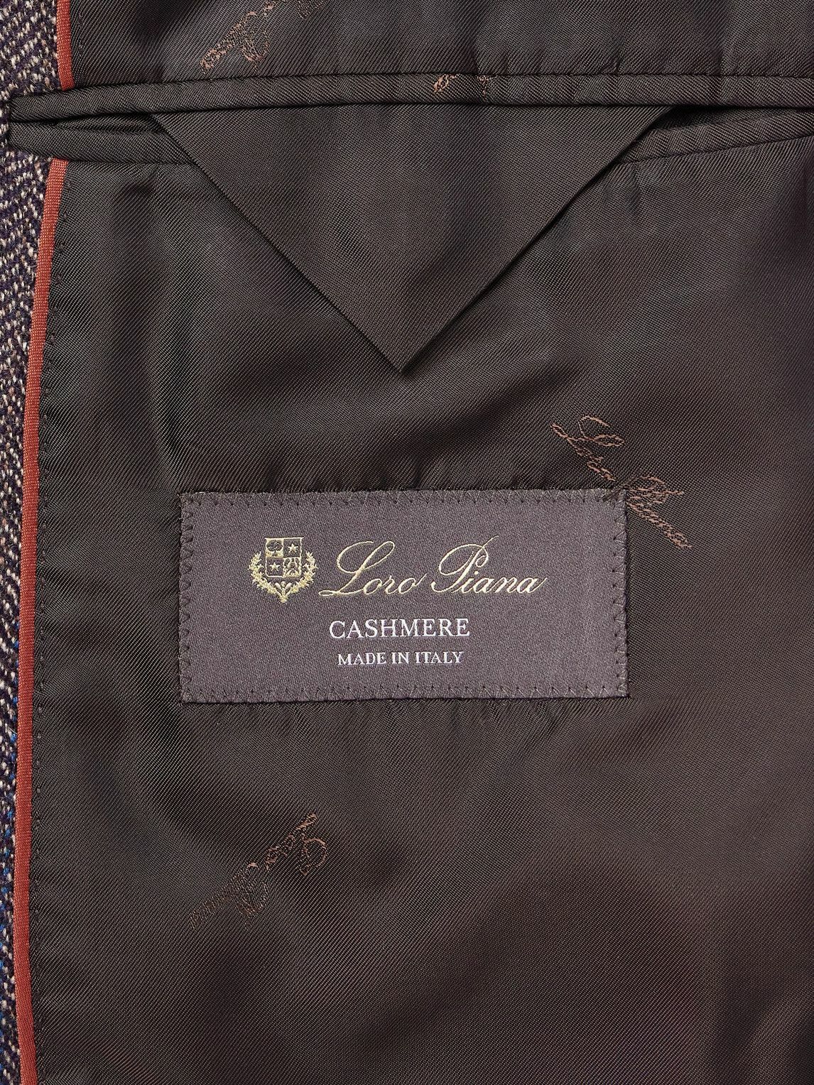 Loro Piana - Torino Pinstripe Herringbone Cashmere-Tweed Blazer - Brown