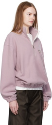 Rier Purple Fleece Sweater