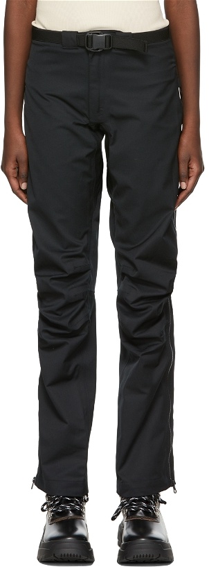 Photo: GR10K Black Polyester Trousers