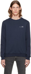 A.P.C. Navy Item Sweatshirt