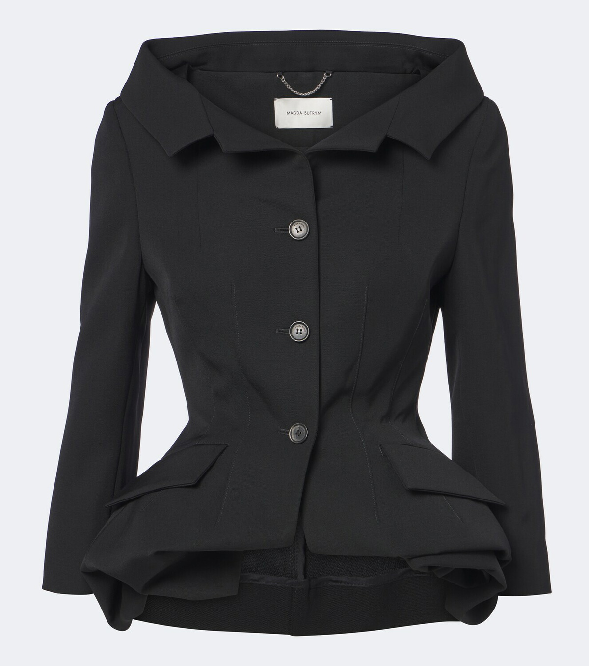 Magda Butrym Peplum wool blazer