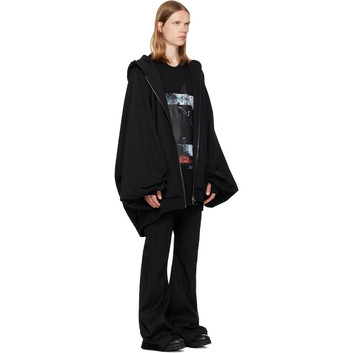 Julius Black Berg Hoodie