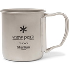 Snow Peak - Logo-Print Stainless Steel Mug - Silver