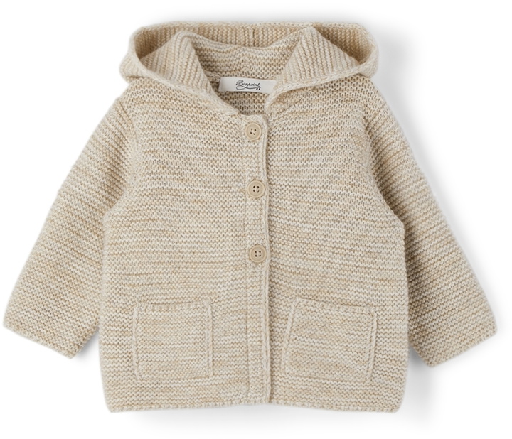 Photo: Bonpoint Baby Garter Stitch Texane Cardigan