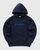 ølåf Wavy Drift Hoodie Blue Hoodies