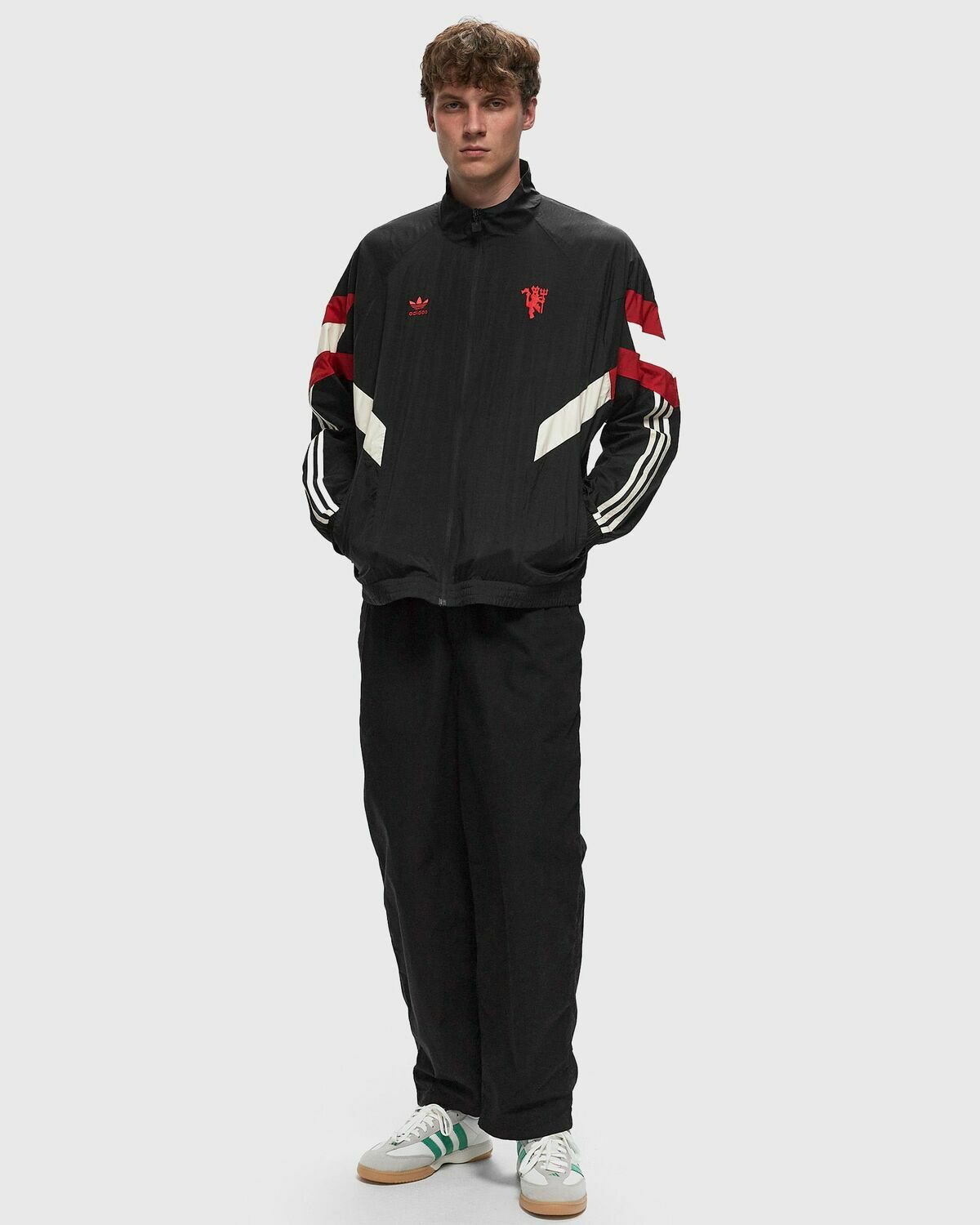 Adidas Manchester United Og Tracktop Black Track Jackets adidas