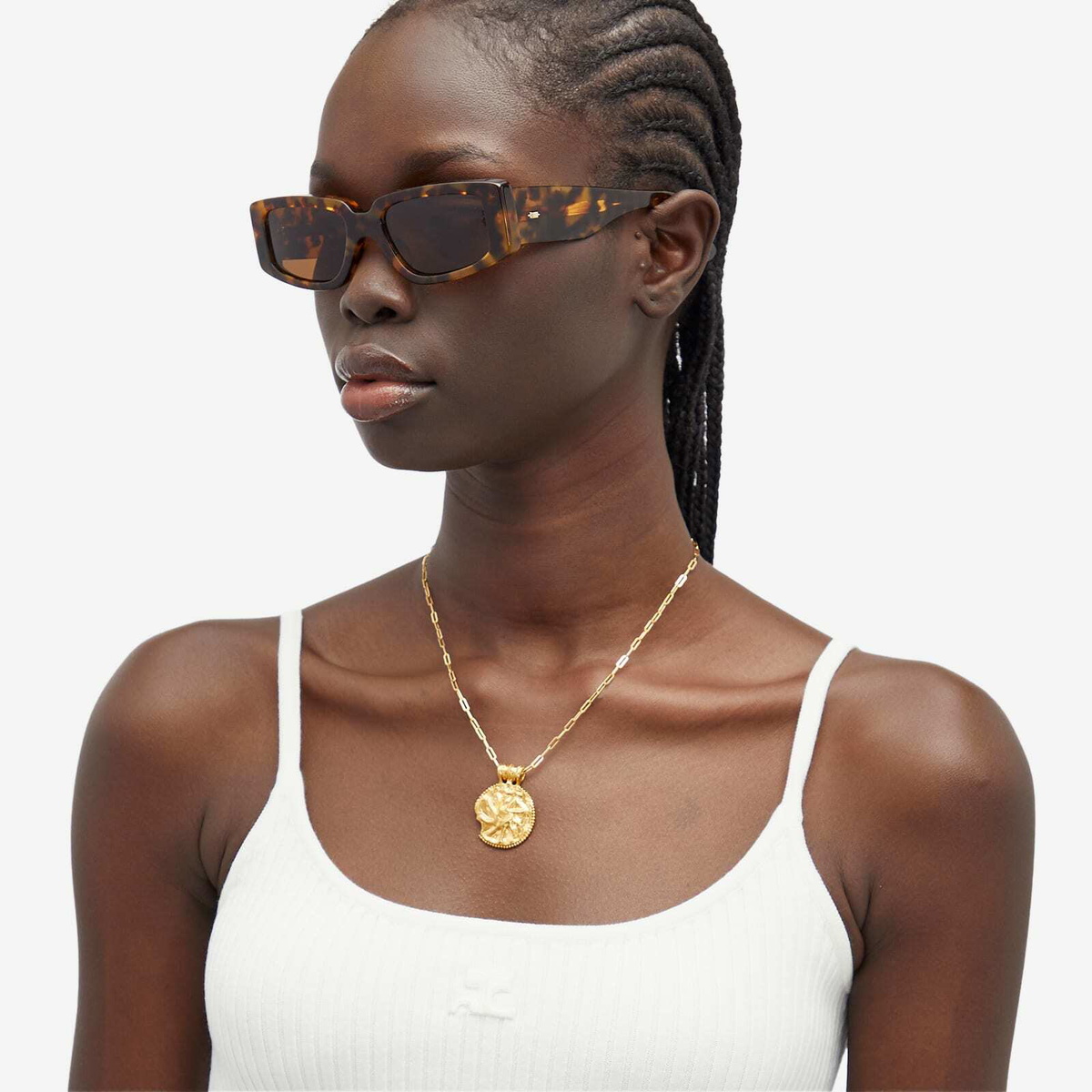 KIMEZE Women's Concept 2 Sunglasses in Shell 