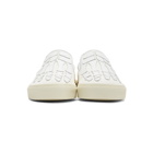 Amiri White Skeleton Toe Slip-On Sneakers