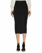 Jucca Womens Midi skirt in Black