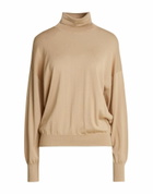 Peserico Womens Turtleneck Sand
