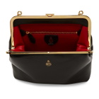 Mark Cross Black Susanna Frame Pouch Bag