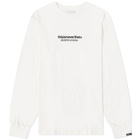 thisisneverthat Men's Logo Long Sleeve T-Shirt in White